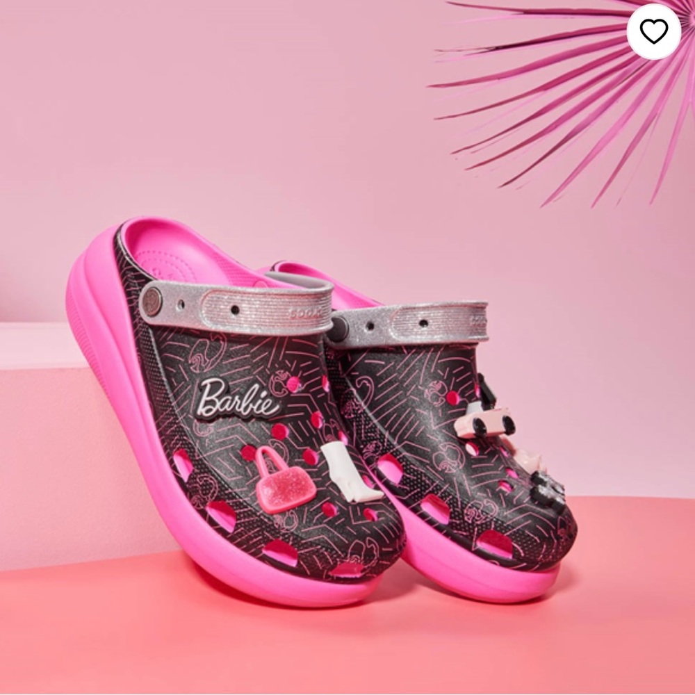 Barbie X crocs crush clogs NWT